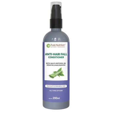 Pure Nutrition Anti-Hair Fall Conditioner, 200 ml All Types of Hair