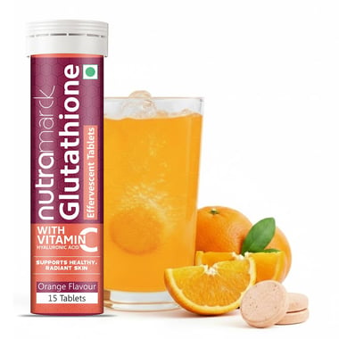 NutraMarck Glutathione Effervescent, Orange 15 tablet(s)
