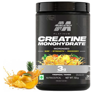 MuscleTech Platinum Creatine Monohydrate,  Tropical Tango  0.29 lb 