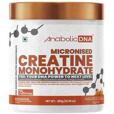 Anabolic DNA Micronised Creatine Monohydrate, Orange Fantaaa 0.68 lb