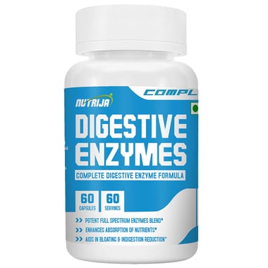 NutriJa Digestive Enzymes,  60 capsules 