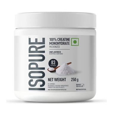 Isopure 100% Creatine Monohydrate,  Unflavoured  0.55 lb 