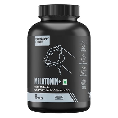 BeastLife Melatonin+, 30 capsules Unflavoured