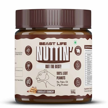 BeastLife Peanut Butter, 350 g Chocolate Crunchy