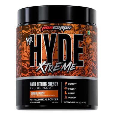 ProSupps Hyde Xtreme Pre Workout, 0.53 lb Orange Burst