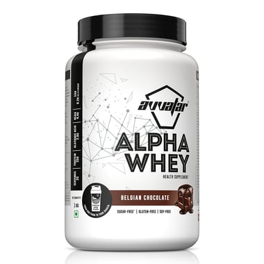 Avvatar Alpha Whey, 2.2 lb Belgian Chocolate