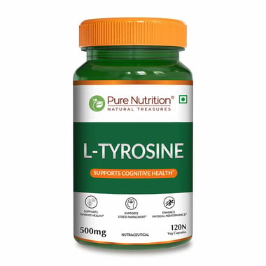 Pure Nutrition L-Tyrosine,  120 veggie capsule(s) 