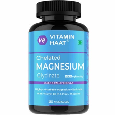 Vitaminhaat Magnesium Glycinate, Unflavoured 120 capsules