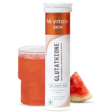 HealthKart HK Vitals Glutathione Effervescent, Watermelon 15 tablet(s)