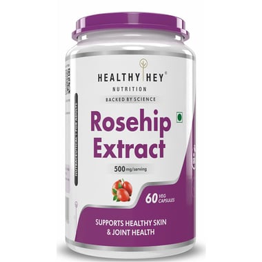 HealthyHey Nutrition Rosehip Extract, 60 veggie capsule(s)