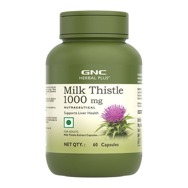 GNC Milk Thistle 1000mg,  60 capsules 