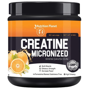 Nutrition Planet Creatine Micronized, Orange 0.76 lb