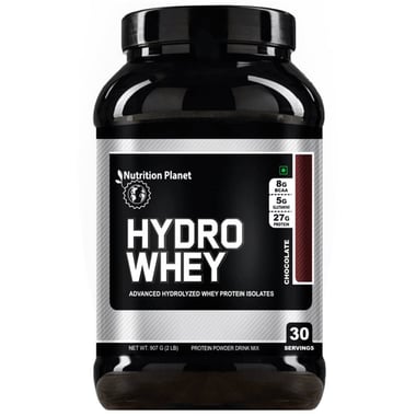 Nutrition Planet Hydro Whey Protein, 2 lb Chocolate