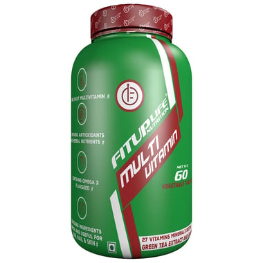 Fitup Life Multi Vitamin,  60 tablet(s)  Unflavoured 