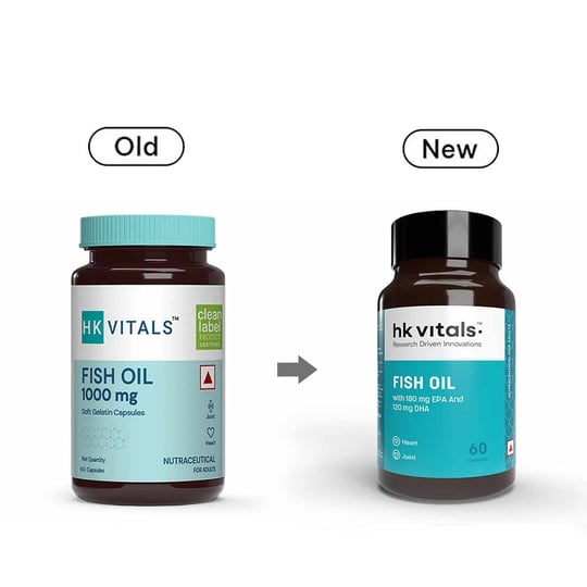 24 - HK Vitals Fish Oil & Multivitamin by HealthKart, Unflavoured 2 Piece(s)/Pack