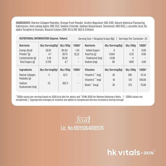 HK Vitals Skin Radiance Collagen 100 g Lemon & Face Cleanser 100 ml Combo