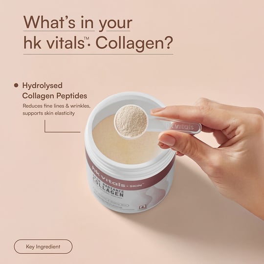 3 - HK Vitals Skin Radiance Collagen,  Non-Veg  150 g  Unflavoured - Non Veg