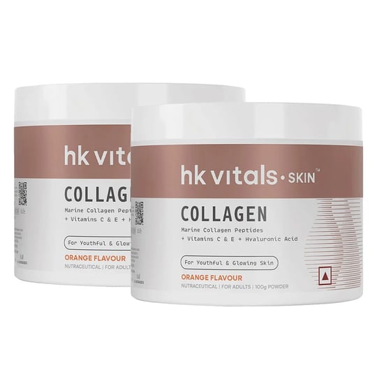 HK Vitals Skin Radiance Collagen 100 g Orange - Pack of 2