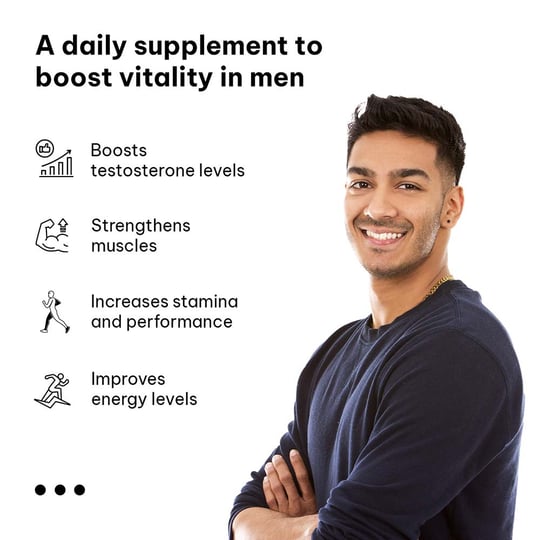 4 - HK Vitals Testo Bold with Ashwagandha & Ginseng, 60 tablet(s)