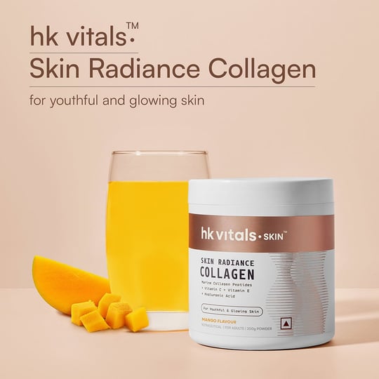 1 - HK Vitals Skin Radiance Collagen,  Marine Collagen  200 g  Mango