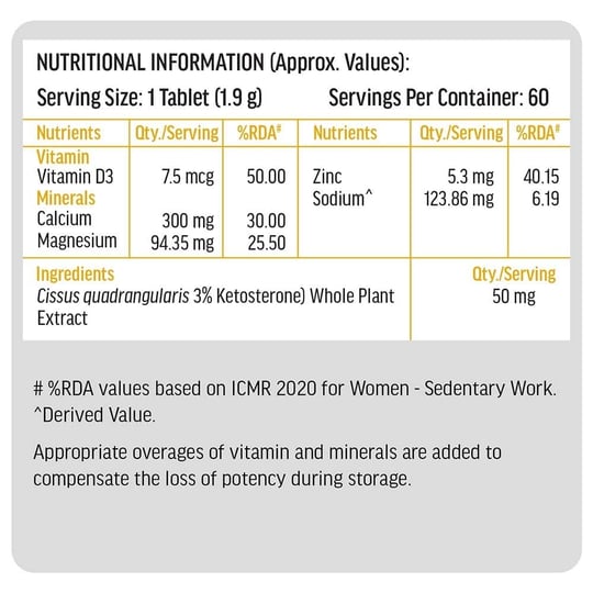 Magnesium Glycinate 120 Tabs and Calcium and Vitamin D3 60 Tabs Combo