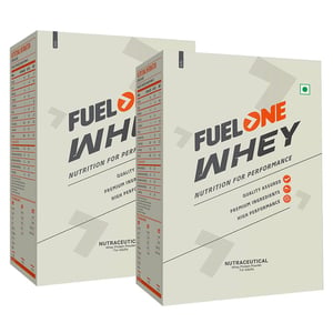Fuel One Whey Protein Powder 0.44 lb Rich Chocolate - Pack Of 2
