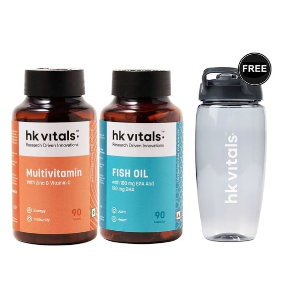 Multivitamin & Fish Oil 90 caps Combo