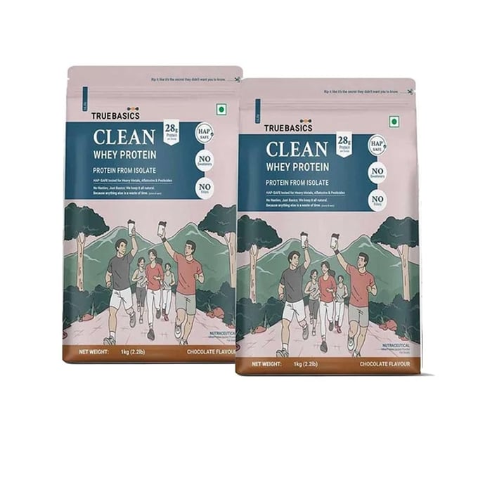 Clean Whey Protein Isolate 2kg Chocolate Pack