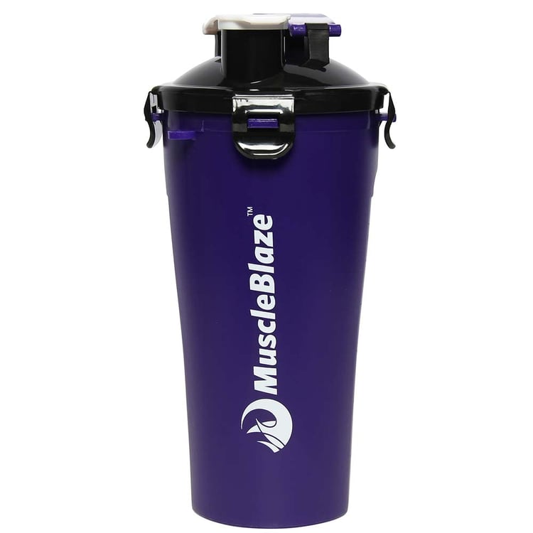 MuscleBlaze Hydra Shaker,  Black Cap  600 ml 