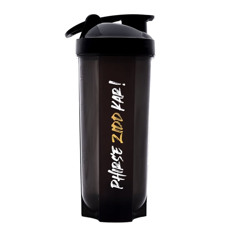 1 - MuscleBlaze Phirse Zidd Kar Shaker,  Black  650 ml 