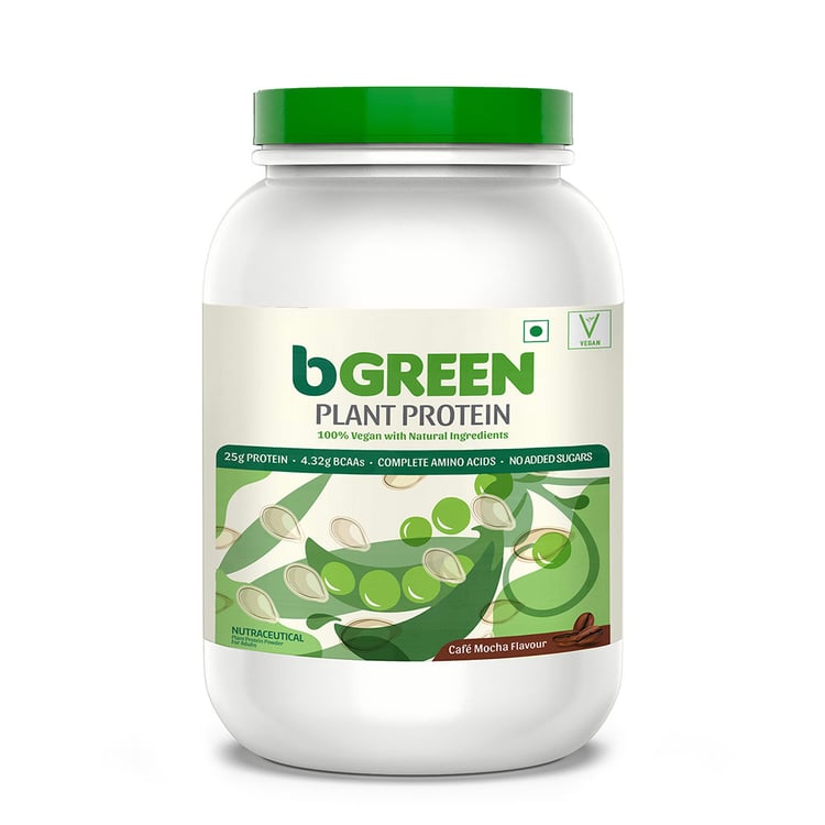 2 - bGREEN Plant Protein,  Cafe Mocha  2.2 lb 