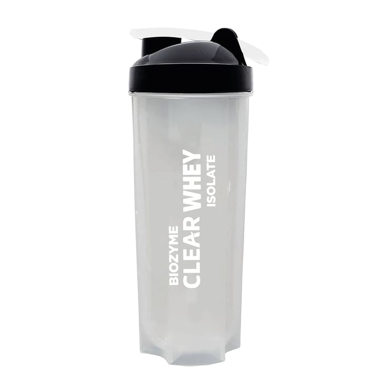 MuscleBlaze Biozyme Clear Whey Shaker, White 700 ml