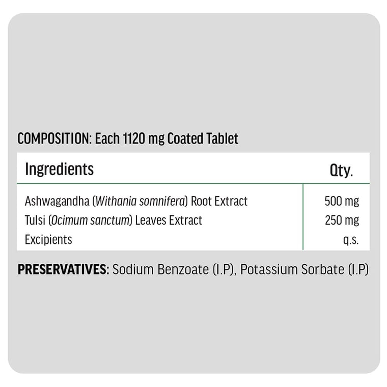 6 - HK Vitals Ashwagandha,  60 tablet(s) 